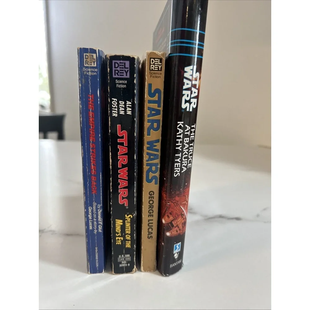 Star Wars Empire Strikes Back Paperbacks Lot‎ of 4